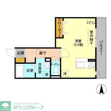 プレシャスガーネットの物件間取画像